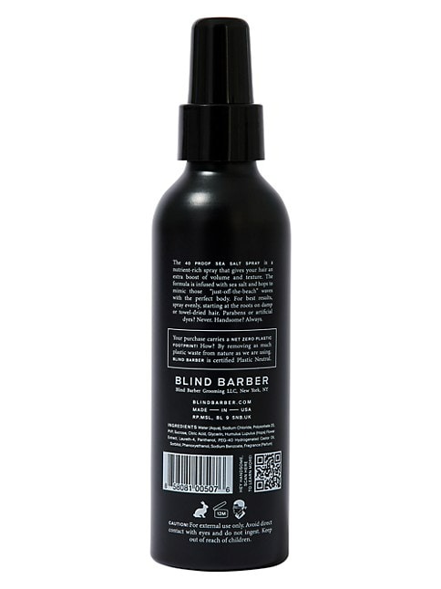 Blind Barber 40 Proof Sea Salt Spray - 5 Oz