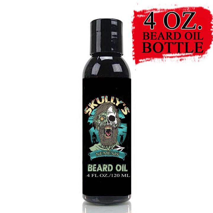 Skully's Nemesis Beard Oil - 4 Oz - Beards Never Die Collection