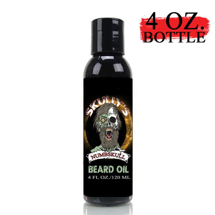 Skully's Numbskull Beard Oil - 4 Oz - Beards Never Die Collection