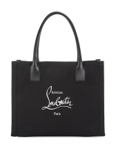 Christian Louboutin Large Nastroloubi Canvas E/W Tote Bag