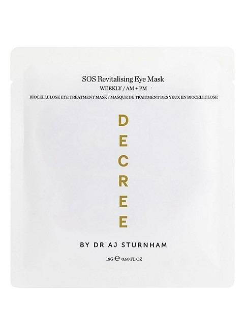 Decree by A J Sturnham SOS Revitalizing Eye Mask - 6 Adet