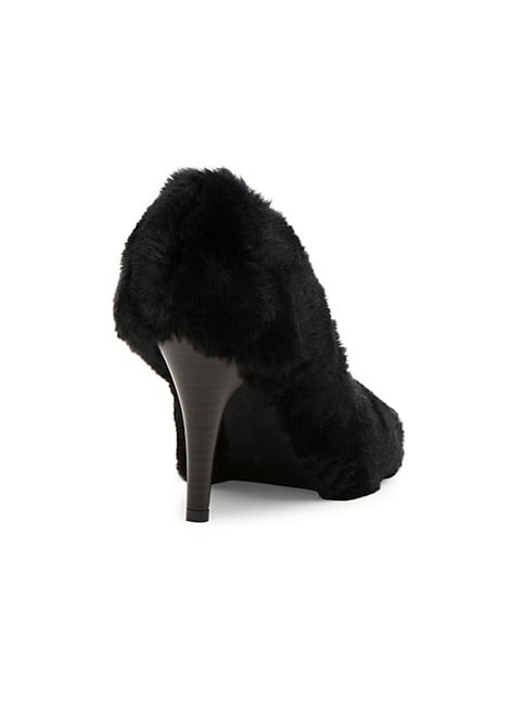 Stella McCartney Ryder 95MM Faux Fur Pumps