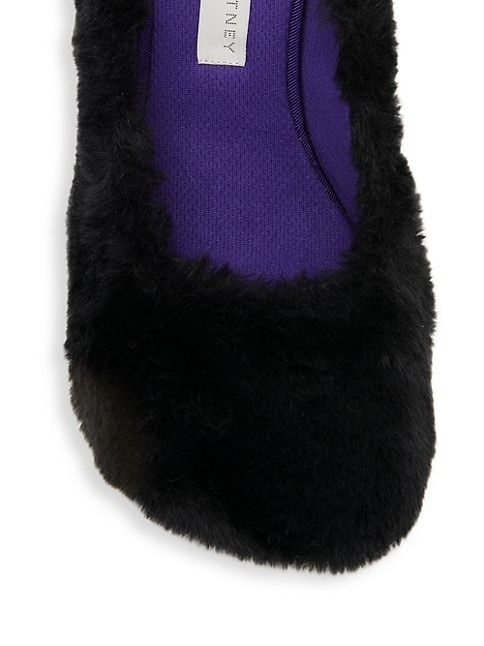 Stella McCartney Ryder 95MM Faux Fur Pumps