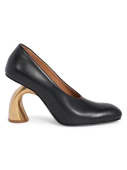 Dries Van Noten 95MM Leather Pumps