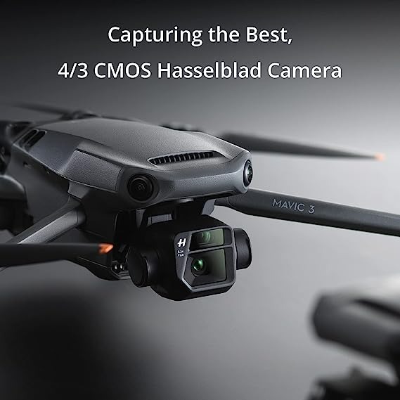 DJI Mavic 3 Fly More Combo, Drone with 4/3 CMOS Hasselblad Camera