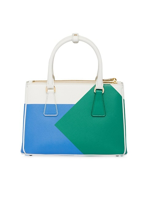 Prada Small Prada Galleria Saffiano Special Edition Bag - Blue