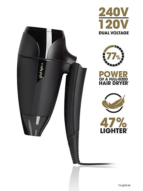 GHD Flight + Travel Hairdryer