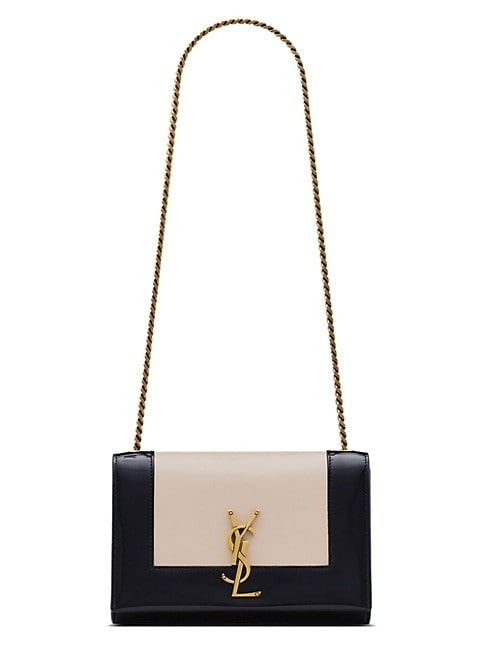 Saint Laurent Small Kate Smooth Shiny Leather Bag Amerikasepetim