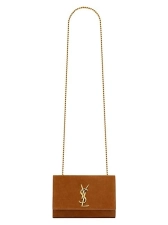 Saint Laurent Kate Small Shoulder Bag in Suede