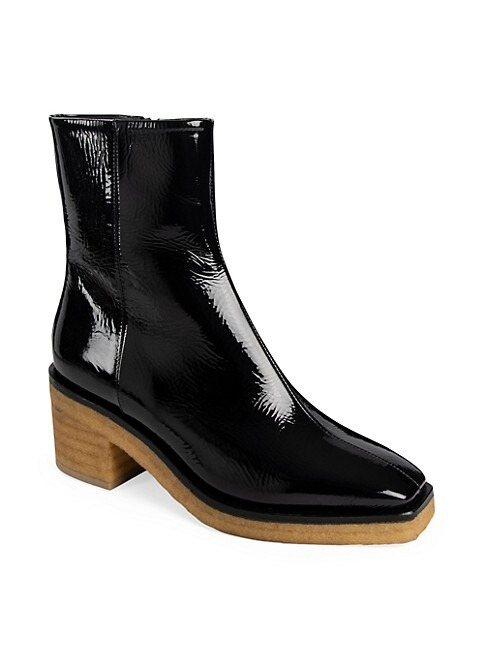 Pierre Hardy Jim Folk 75MM Patent Leather Booties