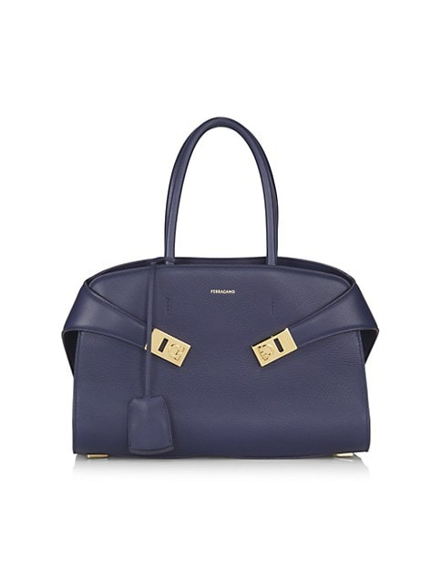 Ferragamo Small Leather Top-Handle Bag