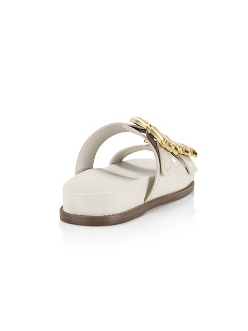 Schutz Enola Sporty Leather Sandals