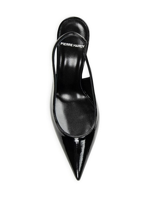 Pierre Hardy Scuba 90MM Patent Leather Slingback Pumps