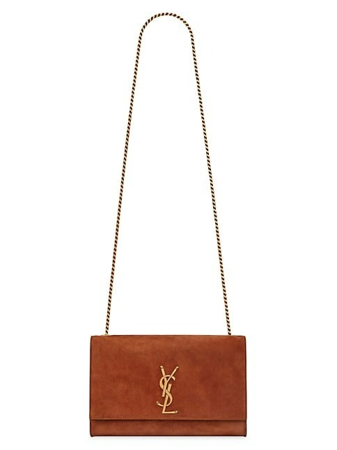 Saint Laurent Suede Kate Medium Crossbody Bag Amerikasepetim