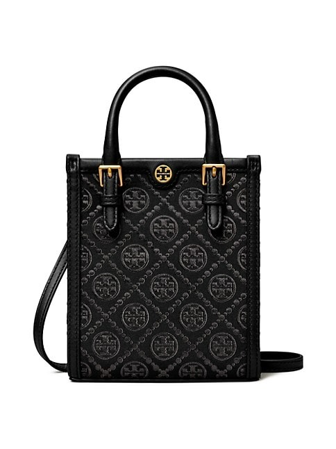 Tory Burch Monogram Mini Tote Bag