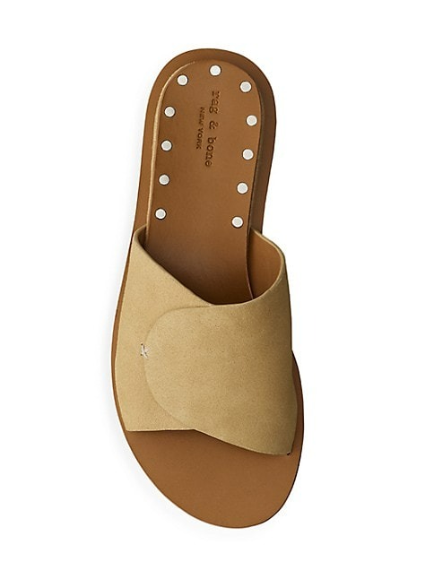 Rag & Bone Beau Suede Slides