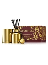 Apotheke Apricot Red Currant Mini Scented Candle & Reed Diffuser Set