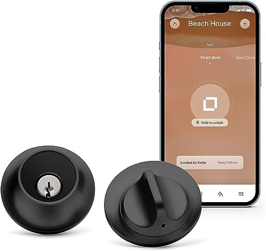 Level Lock Smart Lock Touch Edition - Matte Black