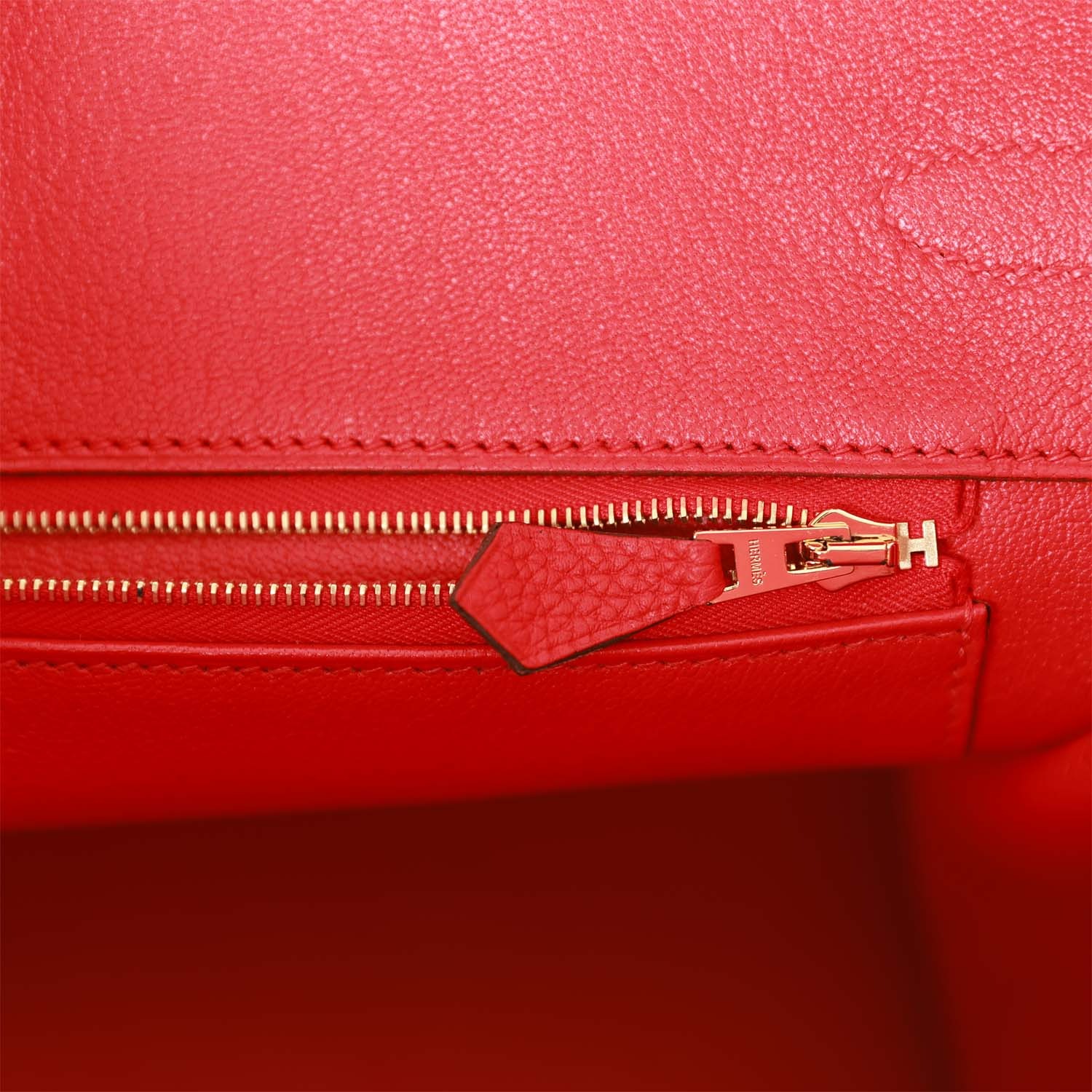 Hermes Birkin 35 Rouge de Coeur Togo Gold Hardware