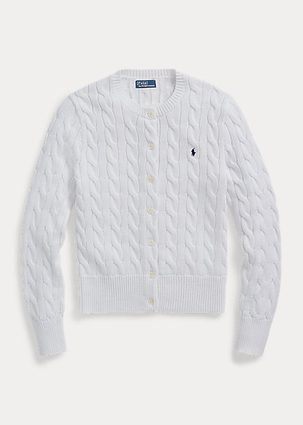 Ralph lauren cable cardigan hotsell