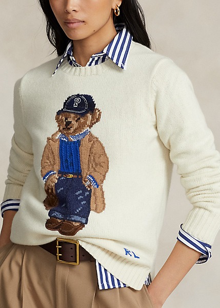 Polo Ralph Lauren Polo Bear Wool-Blend Sweater