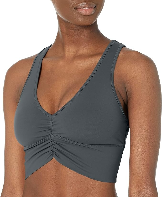 Alo Yoga Women's Wild Thing Bra - Anthracite