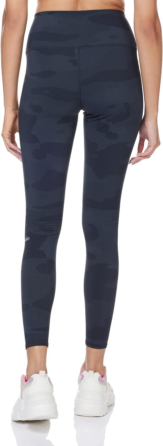 Alo Yoga Women's High Waist Vapor Legging - Black Camouflage