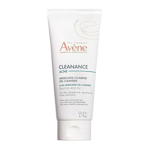 Eau Thermale Avene Cleanance Cleansing Gel Soap Free - 6.76 Fl Oz