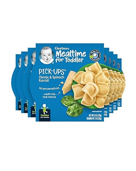 Gerber Pick-ups Cheese & Spinach Ravioli - 6 Oz - 8'li Paket