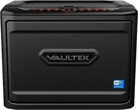 Vaultek MXi Wi-Fi and Biometric Safe High Capacity Handgun Safe Multiple Pistol Storage Smart Safe