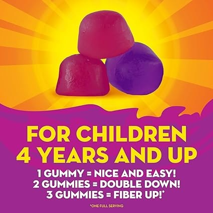 Metamucil Kids Fiber Supplement Gummies - 120 Adet