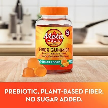 Metamucil Fiber Supplement Gummies - 120 Adet