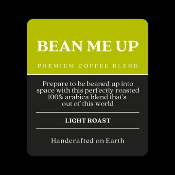 Copper Moon Bean Me Up - Light Roast - 12 Oz