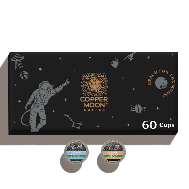 Copper Moon Swiss Water Decaf Flavor Pack Single Cup - 60 Adet