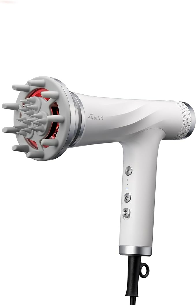 Yaman Spa Styler Blow Dry + Scalp Massage - White