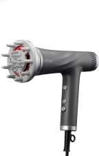 Yaman Spa Styler Blow Dry + Scalp Massage - Slate Gray