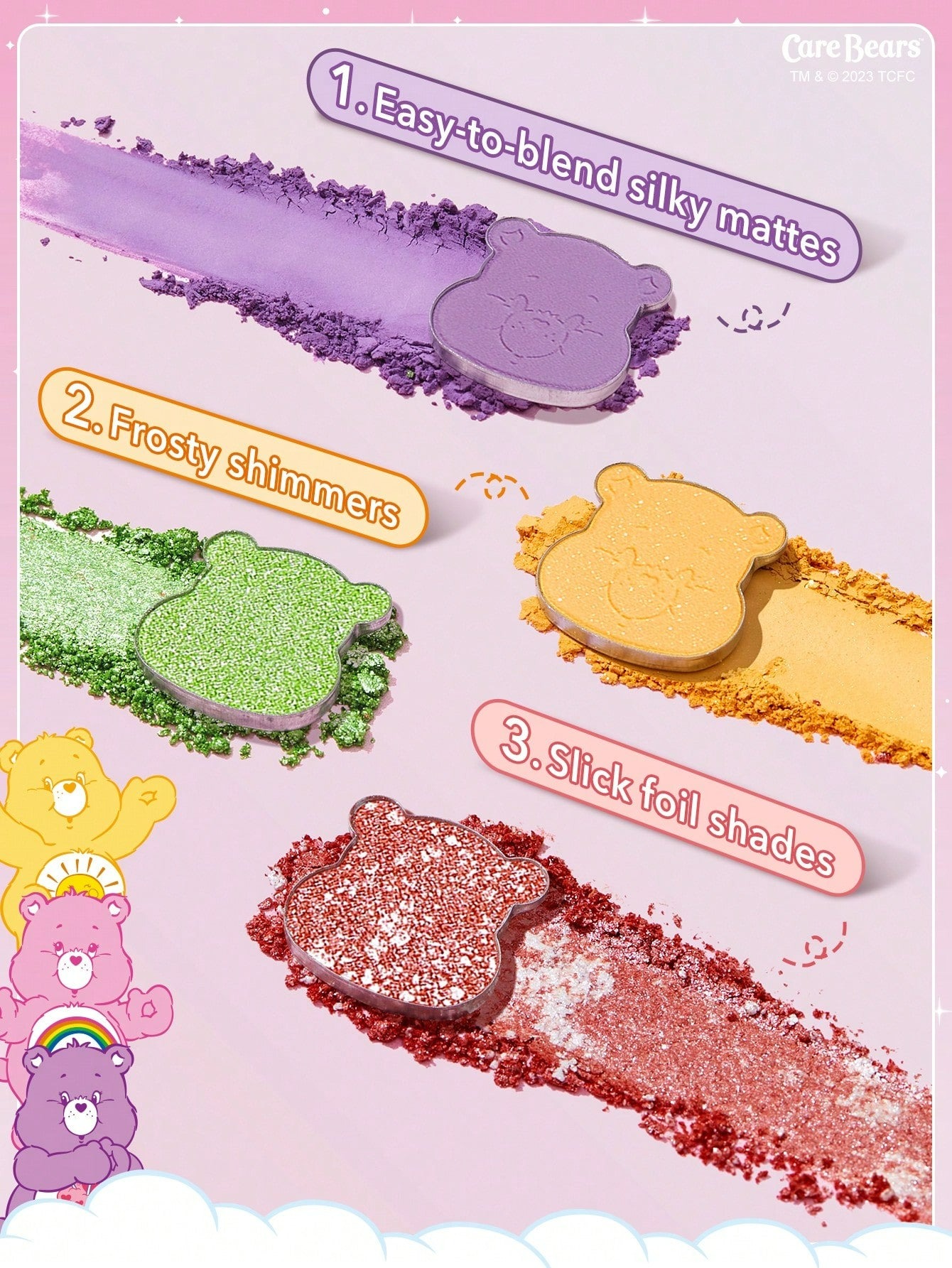 Sheglam Care Bears Share Your Care Palette