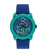 Kenny Scharf X Movado - Blue With Index