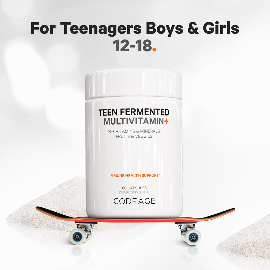 Codeage Teen Fermented Multivitamin - 60 Kapsül