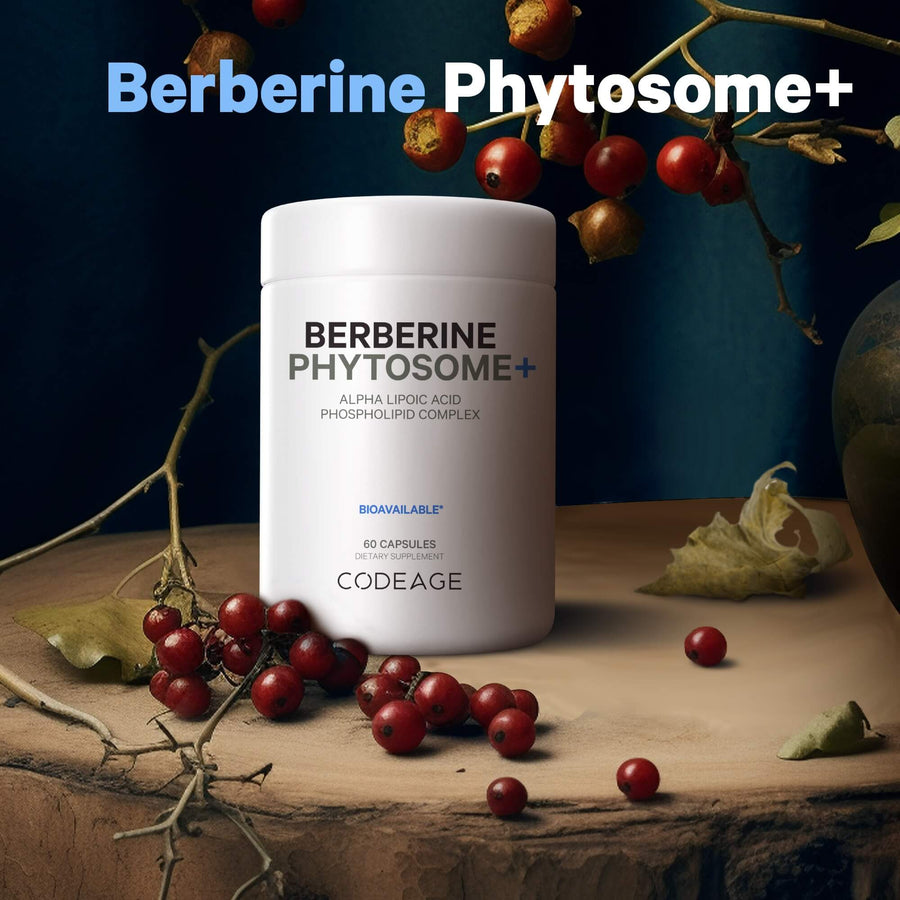 Codeage Berberine Phytosome+ - 60 Kapsül