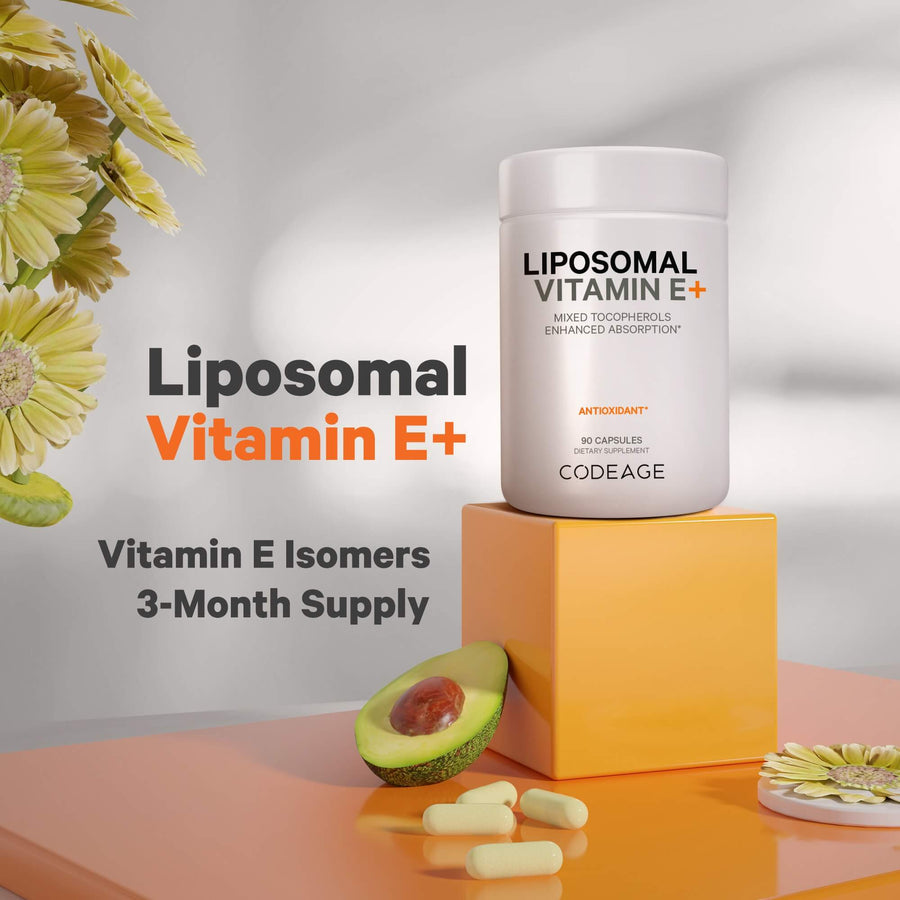 Codeage Liposomal Vitamin E+- 90 Kapsül