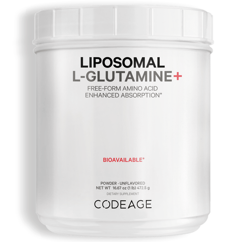 Codeage Liposomal L-Glutamine Powder - 16.67 Oz