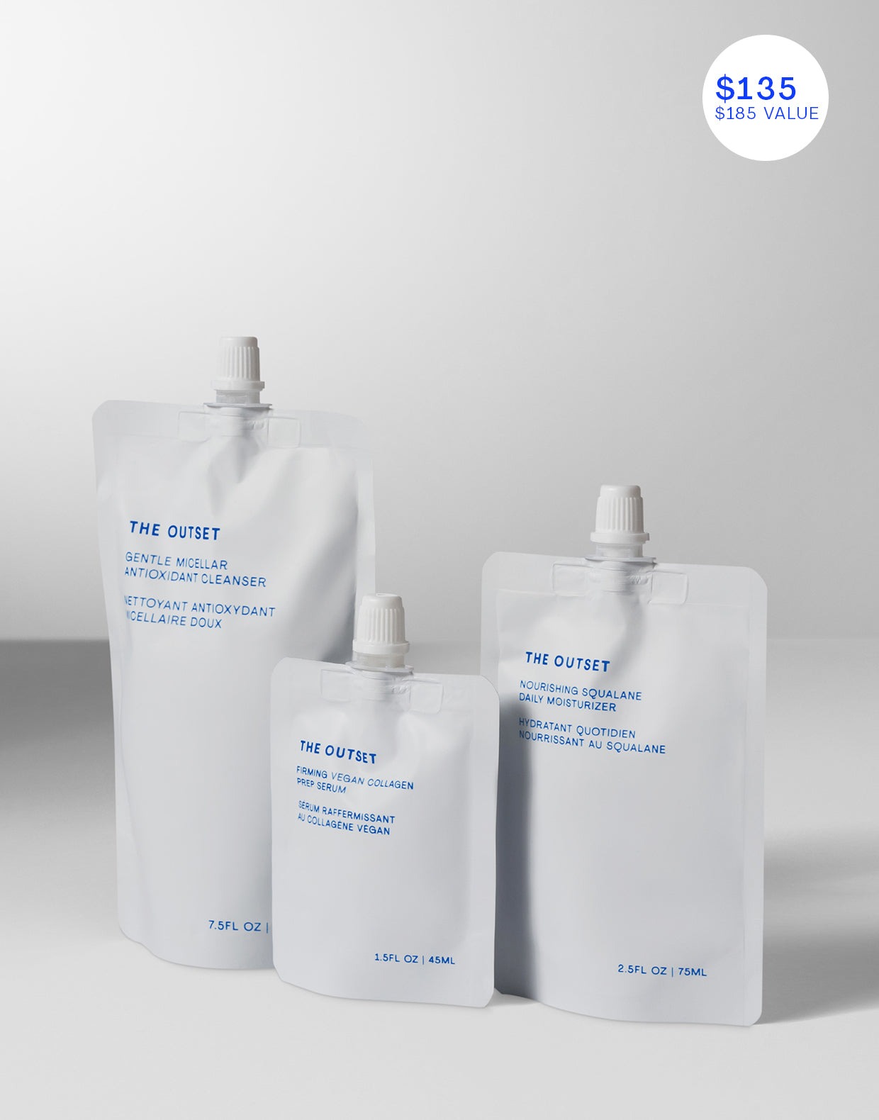 The Outset Daily Essentials Regimen Refill Bundle