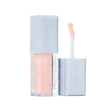 Kosas Wet Lip Oil Gloss Juicy Plumping Treatment - Exposed Champagne Pink Shimmer