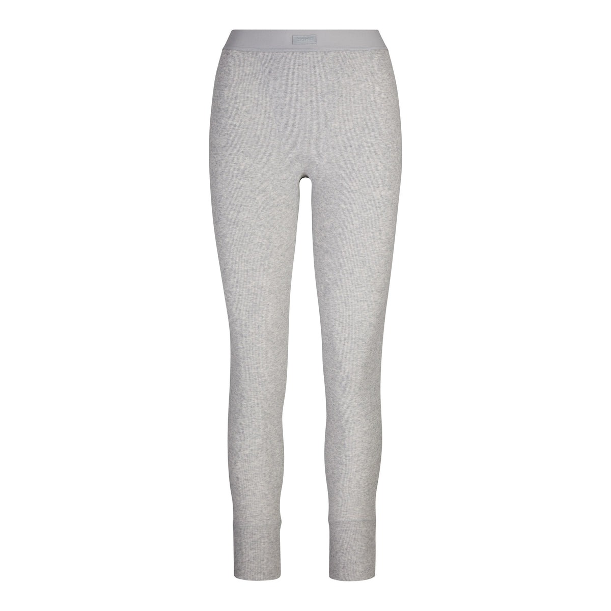 Skims Cotton Rib Legging - Light Heather Grey