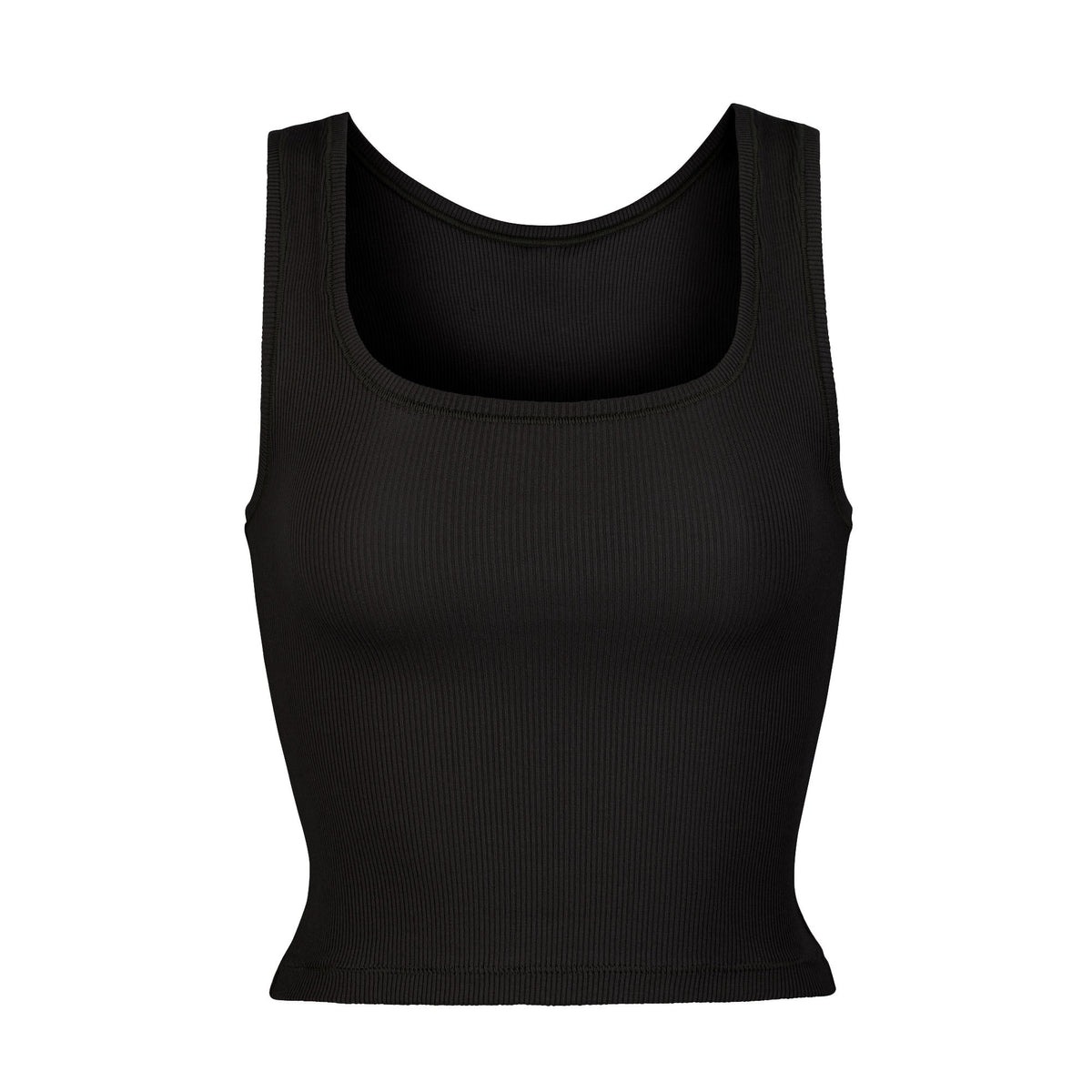 Skims Cotton Rib Tank - Soot