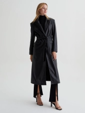Ag Jeans Emrata X AG Valentina Coat - True Black
