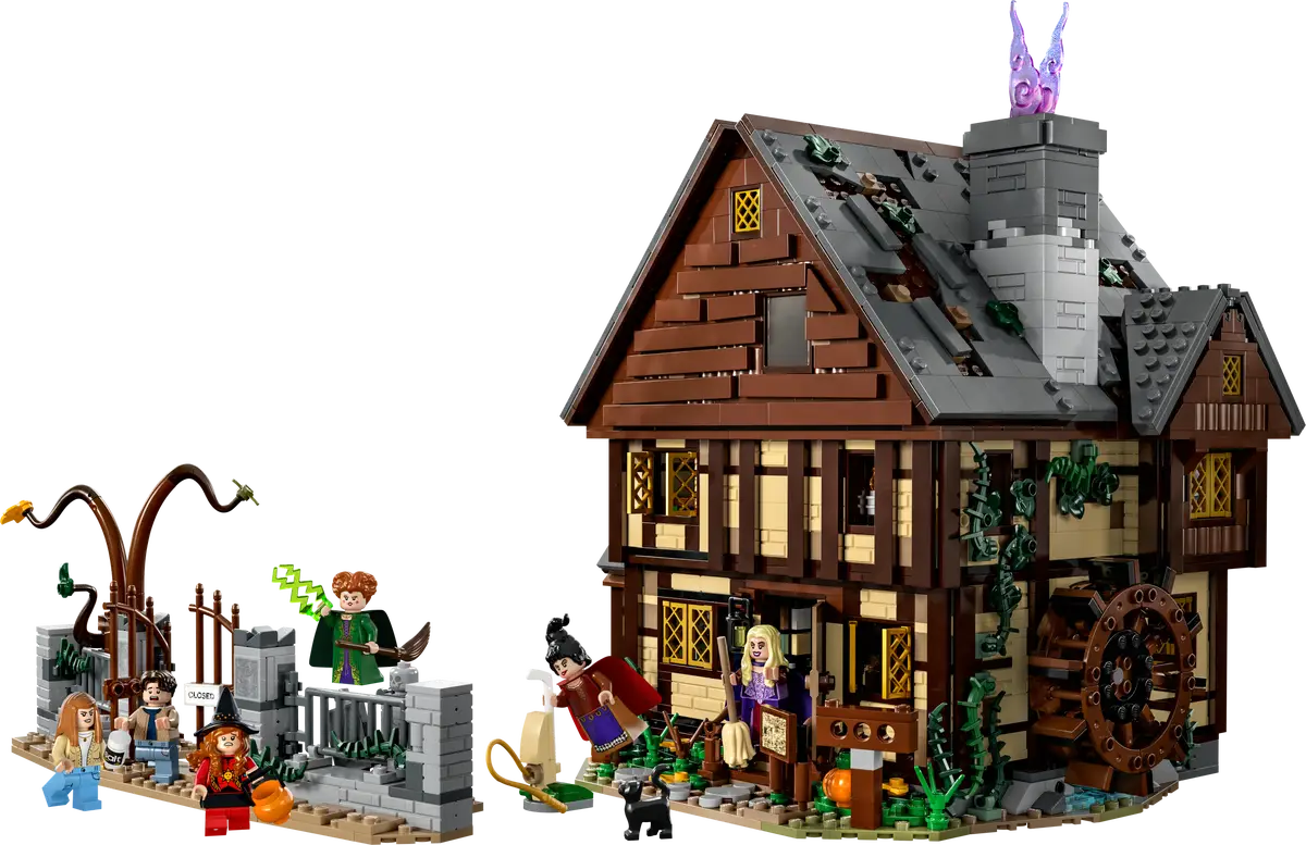 Lego Disney Hocus Pocus: The Sanderson Sisters' Cottage