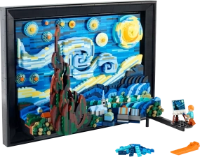 Lego Vincent van Gogh - The Starry Night