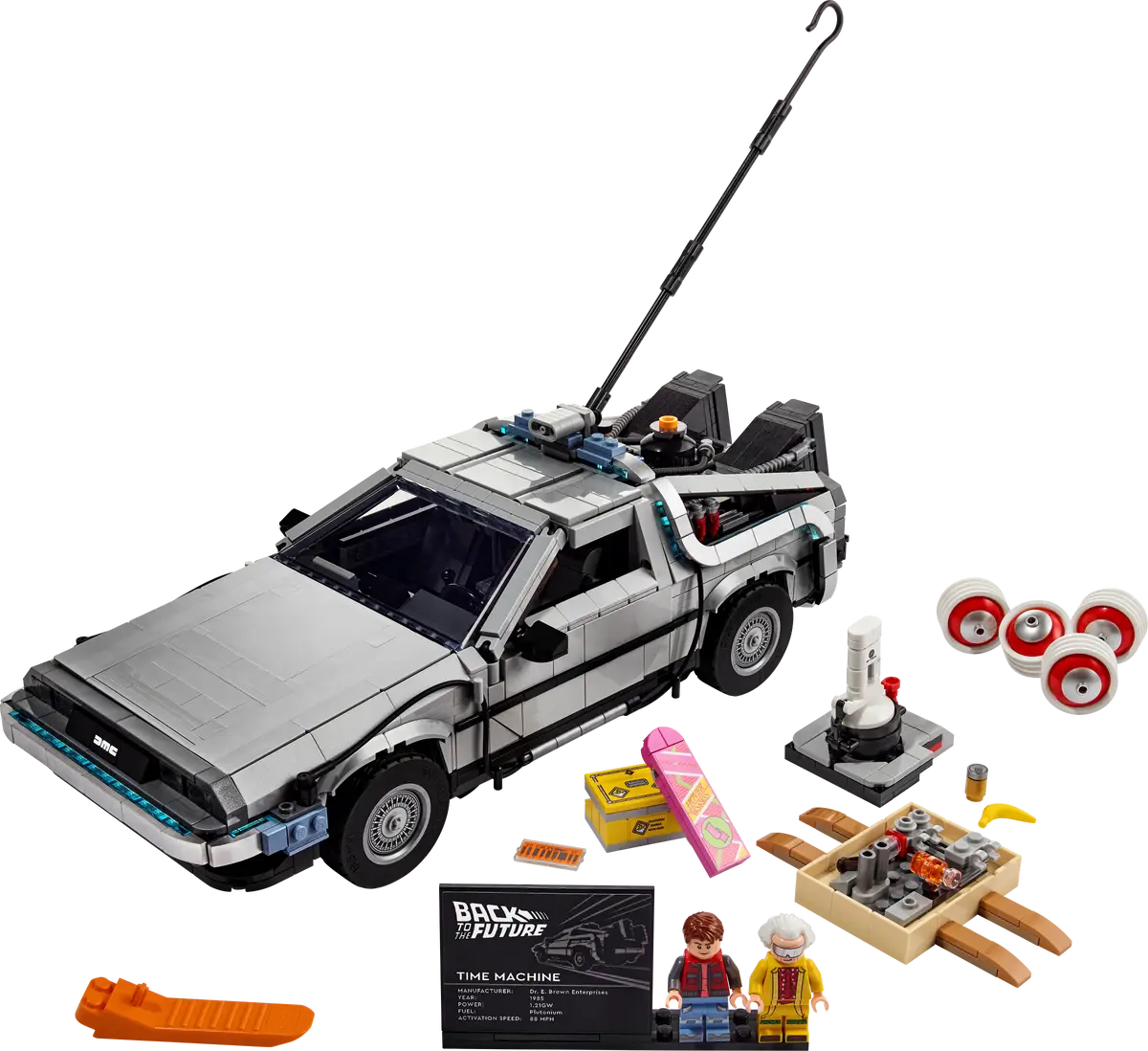 Lego Back to the Future Time Machine